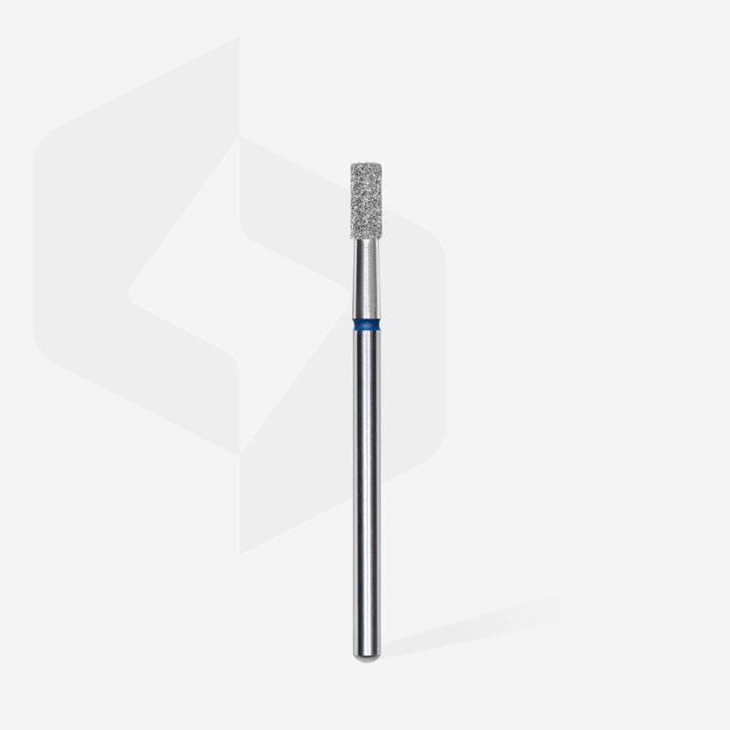 Diamond nail drill bit cylinder blue EXPERT head diameter 2,5 mm / working part 6 mm Pro Staleks