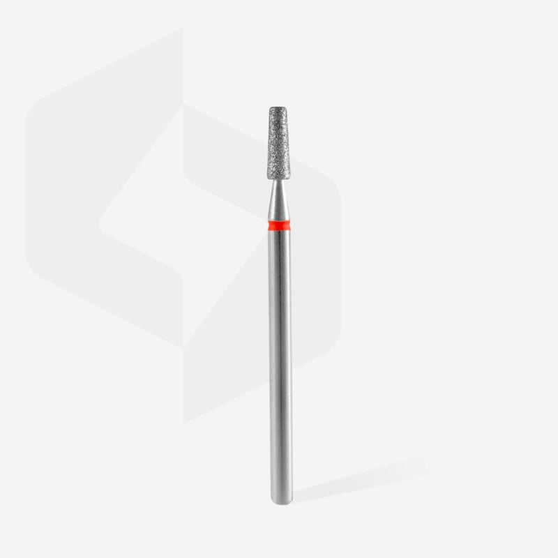 Diamond nail drill bit frustum red EXPERT head diameter 2,5 mm / working part 8 mm Pro Staleks