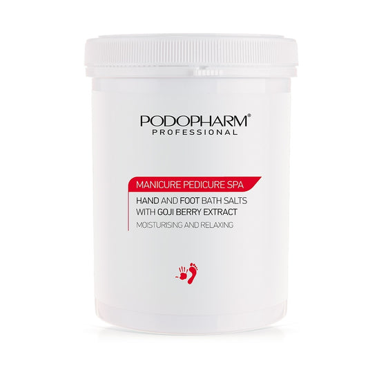 Podopharm Professional Moisturising And Relaxing Hand And Foot Bath Salt With Goji Berry And Extract 1400g Podopharm