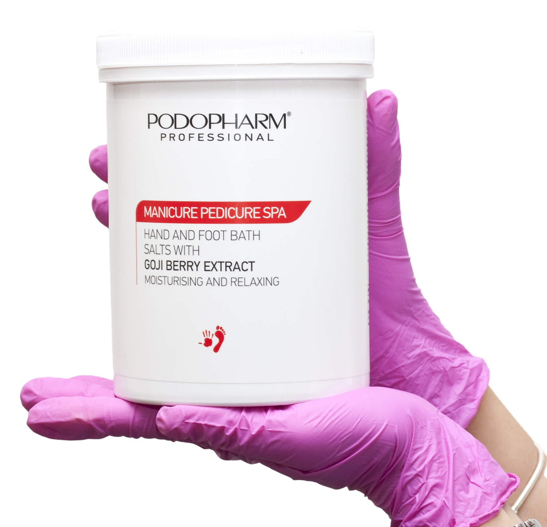 Podopharm Professional Moisturising And Relaxing Hand And Foot Bath Salt With Goji Berry And Extract 1400g Podopharm