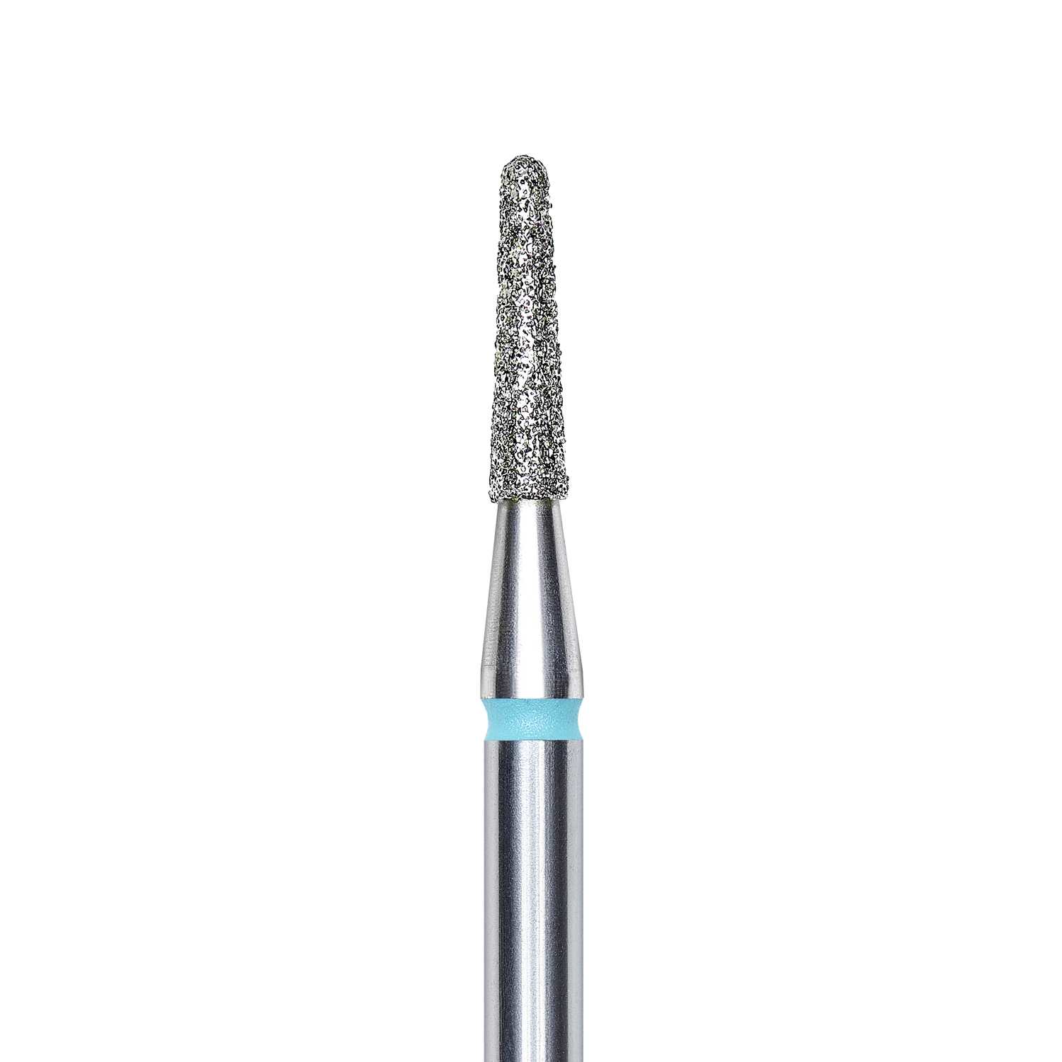 Diamond nail drill bit, &quot;frustum&quot;, blue, head diameter 1.8 mm/ working part 8 mm Staleks
