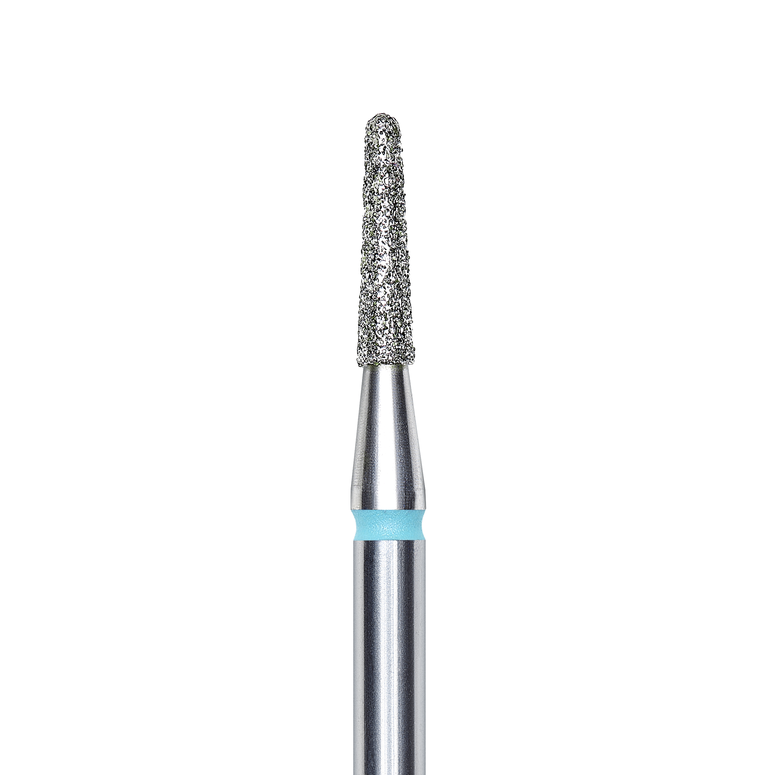 Diamond nail drill bit, &quot;frustum&quot;, blue, head diameter 1.8 mm/ working part 8 mm Staleks