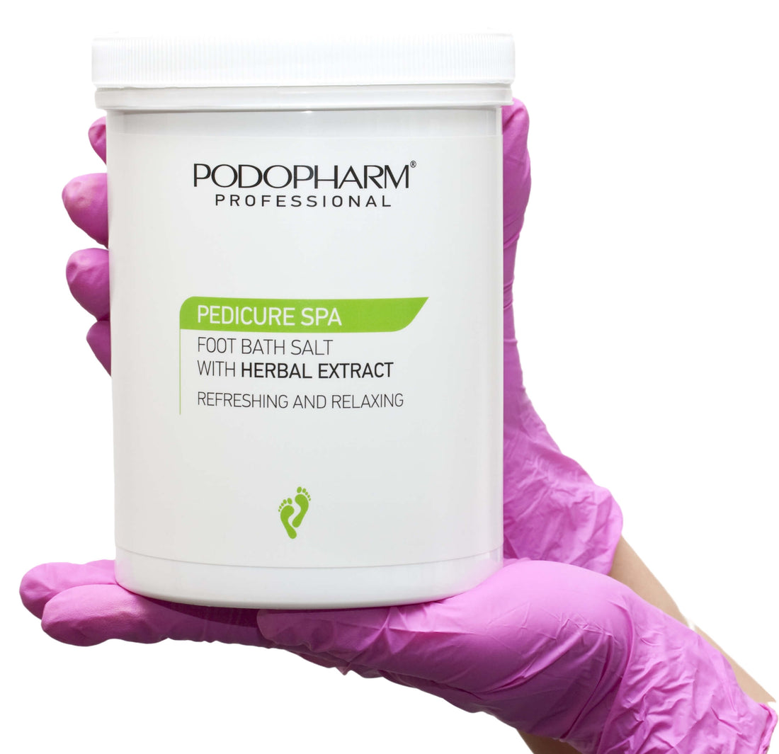 Podopharm Professional Refreshing And Relaxing Foot Bath Salt With Herbal Extract 1400g Podopharm
